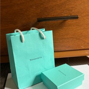 Tiffany & Co. Turquoise Box and Pouch